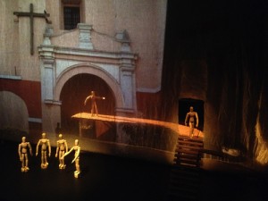 Preliminary set model for the little match girl passion.